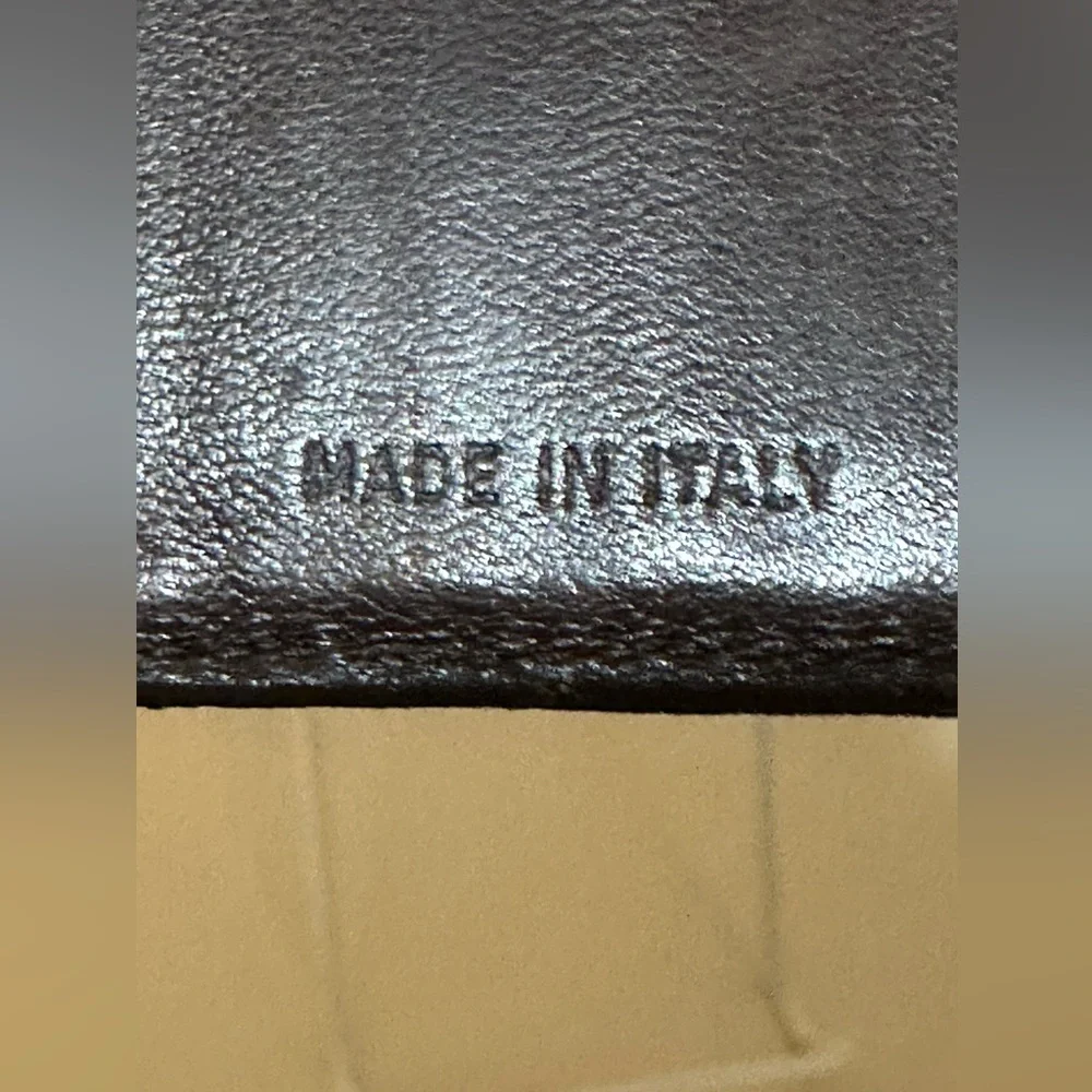 Prada Brown Python Wallet